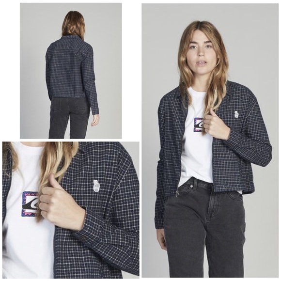 Quiksilver ‘HerZipped’ ZIP Up Shirt - Picture 1 of 5